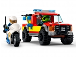 LEGO® City Fire Rescue & Police Chase 60319 released in 2022 - Image: 4