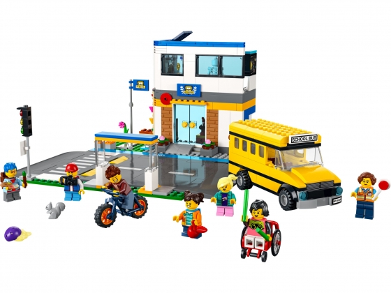 LEGO® City Schule mit Schulbus 60329 erschienen in 2022 - Bild: 1