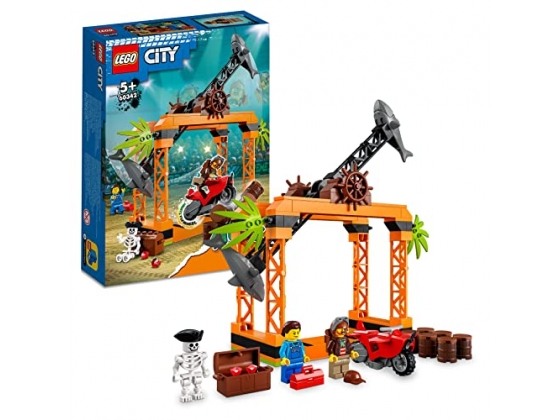 LEGO® City The Shark Attack Stunt Challenge 60342 released in 2022 - Image: 1