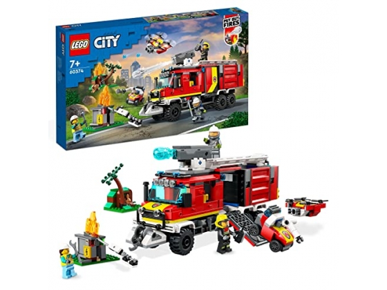 LEGO® City Fire Command Truck 60374 released in 2023 - Image: 1