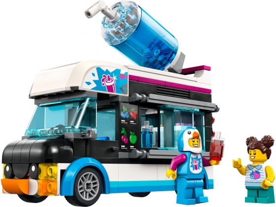 LEGO® City Penguin Slushy Van 60384 released in 2023 - Image: 1