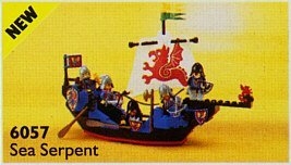 LEGO® Castle Sea Serpent 6057 released in 1992 - Image: 1