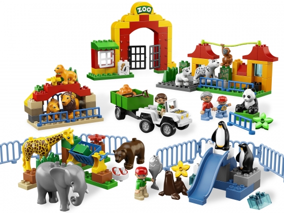 LEGO® Duplo Großer Stadtzoo 6157 erschienen in 2012 - Bild: 1