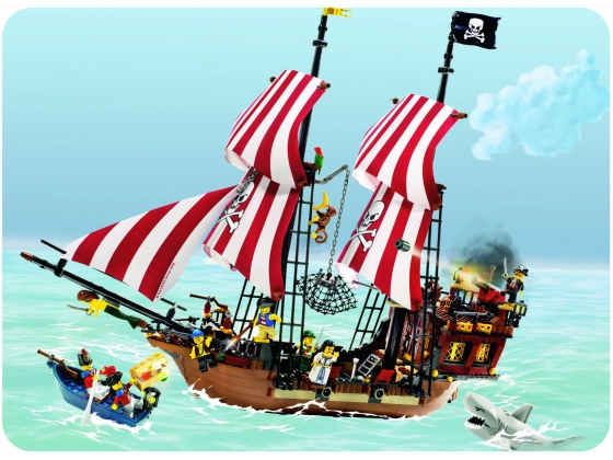 LEGO® Pirates Brickbeard's Bounty 6243 released in 2009 - Image: 1