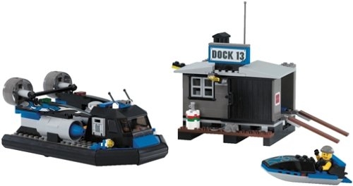 LEGO® Town Luftkissenboot mit Dock 7045 erschienen in 2003 - Bild: 1