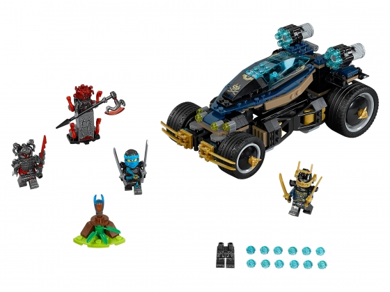 LEGO® Ninjago Samurai Turbomobil 70625 erschienen in 2017 - Bild: 1