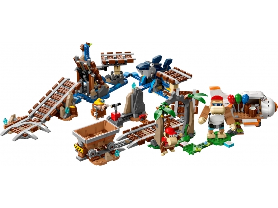 LEGO® Super Mario Diddy Kong's Mine Cart Ride Expansion Set 71425 released in 2023 - Image: 1