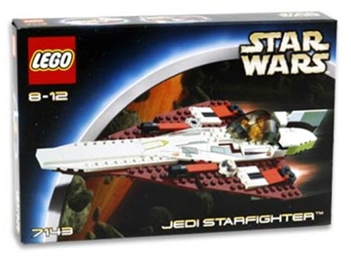 LEGO® Star Wars™ Jedi Starfighter 7143 released in 2002 - Image: 1