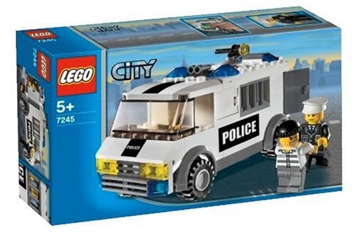 LEGO® Town Prisoner Transport - Blue Sticker Version 7245 released in 2008 - Image: 1