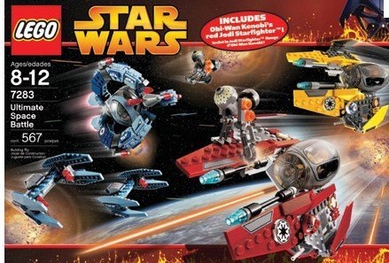 LEGO® Star Wars™ Ultimate Space Battle 7283 released in 2005 - Image: 1