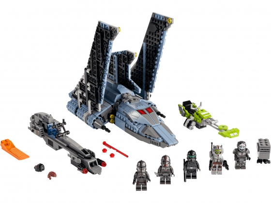 LEGO® Star Wars™ Angriffsshuttle aus The Bad Batch™ 75314 erschienen in 2021 - Bild: 1