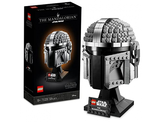 LEGO® Star Wars™ The Mandalorian™ Helmet 75328 released in 2022 - Image: 1