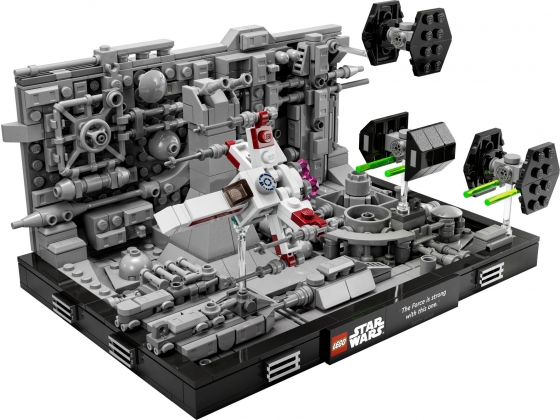 LEGO® Star Wars™ Death Star™ Trench Run Diorama 75329 released in 2022 - Image: 1
