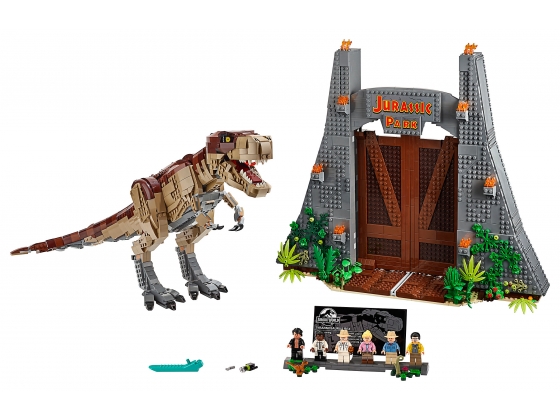 LEGO® 4 Juniors Jurassic Park: T. rex Rampage 75936 released in 2019 - Image: 1
