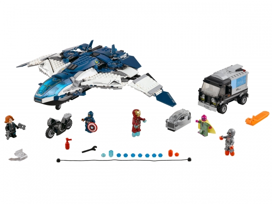 LEGO® Marvel Super Heroes The Avengers Quinjet Verfolgungsjagd 76032 erschienen in 2015 - Bild: 1