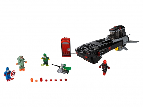 LEGO® Marvel Super Heroes U-Boot Überfall von Iron Skull 76048 erschienen in 2016 - Bild: 1