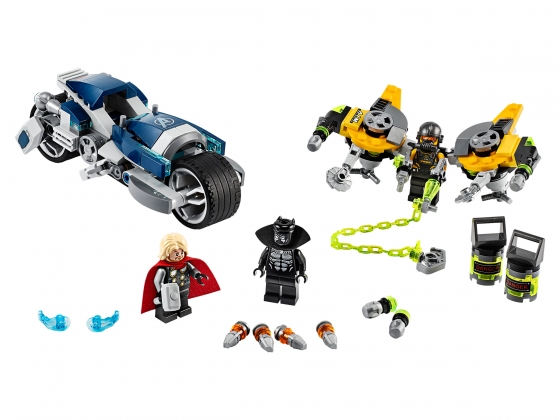 LEGO® Marvel Super Heroes Avengers Speeder-Bike Attacke 76142 erschienen in 2020 - Bild: 1