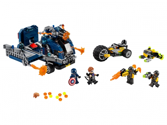 LEGO® Marvel Super Heroes Avengers Truck Take-down 76143 released in 2020 - Image: 1