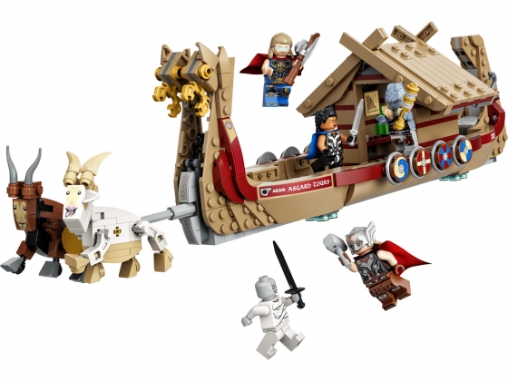 LEGO® Marvel Super Heroes The Goat Boat 76208 released in 2022 - Image: 1