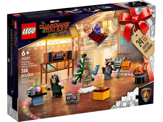 LEGO® Seasonal Guardians of the Galaxy Advent Calendar 76231 released in 2022 - Image: 1