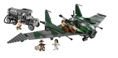 LEGO® Indiana Jones Fight on the Flying Wing 7683 released in 2009 - Image: 1