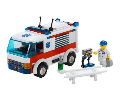 LEGO® Town Ambulance 7890 released in 2006 - Image: 1