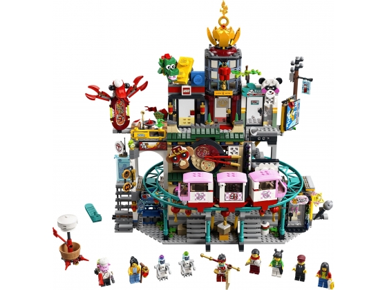 LEGO® Monkie Kid The City of Lanterns 80036 released in 2022 - Image: 1