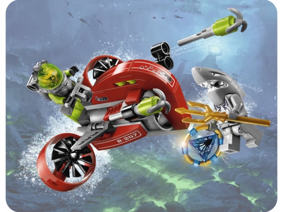 LEGO® Atlantis Wreck Raider 8057 released in 2010 - Image: 1