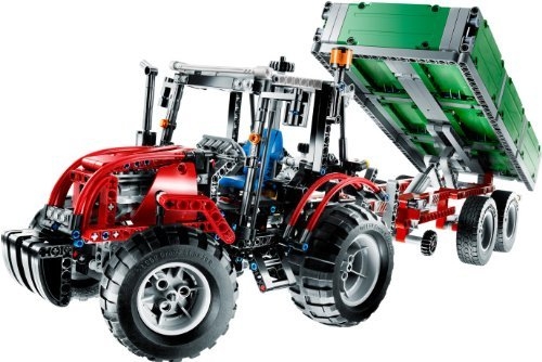 LEGO® Technic Tractor with Trailer 8063 released in 2009 - Image: 1