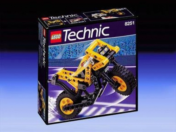 LEGO® Technic Sonic Cycle / Motorbike 8251 released in 1999 - Image: 1