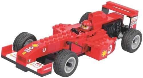 LEGO® Racers Ferrari F1 Racer 1:24 8362 erschienen in 2004 - Bild: 1