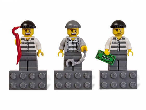 LEGO® Gear City Burglars Magnet Set 853092 released in 2011 - Image: 1