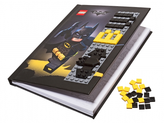 LEGO® Gear THE LEGO® BATMAN MOVIE – Batman™ Notizbuch mit Noppen 853649 erschienen in 2017 - Bild: 1