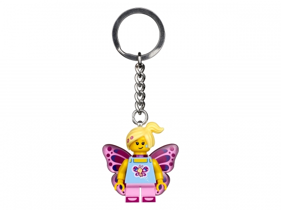 LEGO® Gear Butterfly Girl Key Chain 853795 released in 2018 - Image: 1