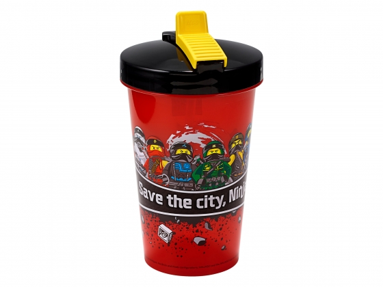 LEGO® Gear NINJAGO® Tumbler with Straw 853901 released in 2019 - Image: 1