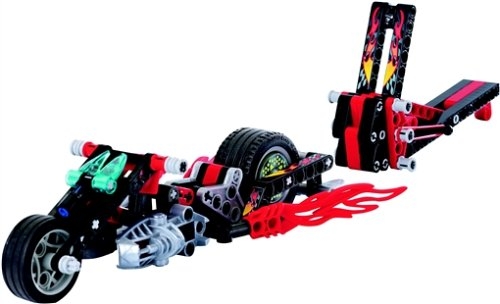 LEGO® Racers Muscle Slammer Bike 8645 released in 2005 - Image: 1