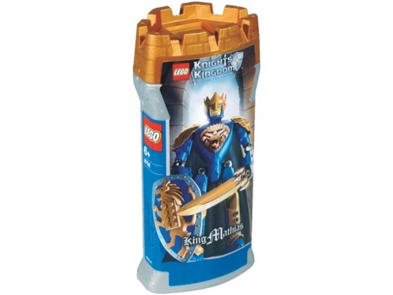 LEGO® Castle King Mathias (Series 2) 8796 released in 2005 - Image: 1