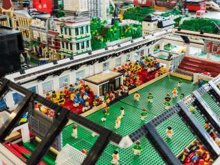 Fußball EM im LEGO Stadion